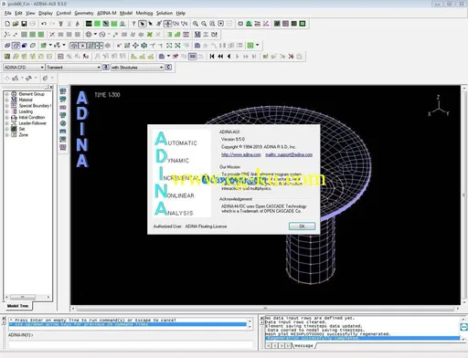 ADINA System 9.5.0的图片1