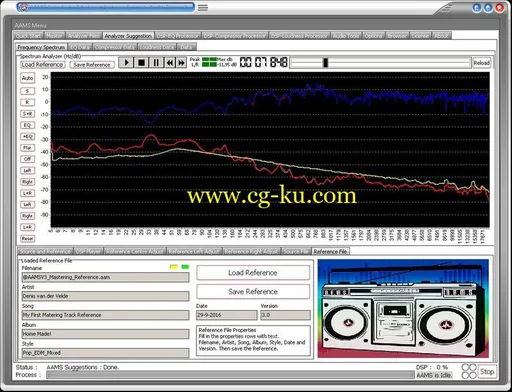 AAMS Auto Audio Mastering System 3.8 Rev 001的图片1