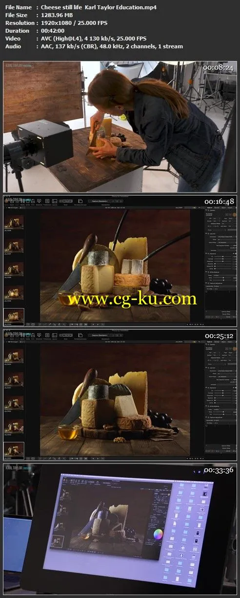 Karl Taylor Phorography – Cheese still life的图片1