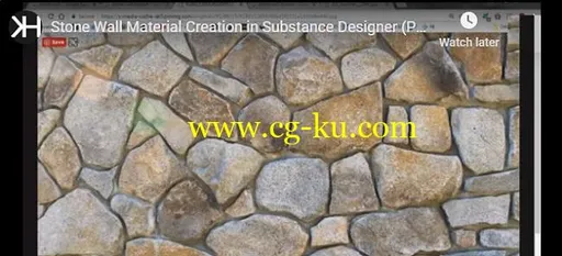 Gumroad – Stone Wall Material Creation in Substance Designer的图片1