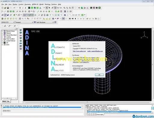 ADINA System 9.5.1的图片1