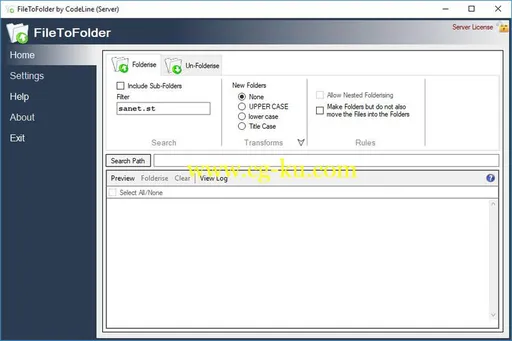 CodeLine FileToFolder Server 5.4.4.0的图片1