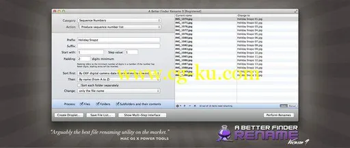 A Better Finder Rename 10.44 MacOSX的图片1
