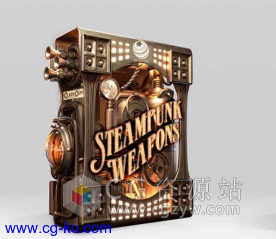 未来朋克科幻武器开枪无损音效SoundMorph – steampunk weapons的图片1
