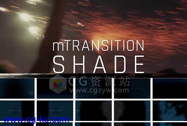 FCPX转场插件-71种阴影遮挡过渡切换效果 mTransition Shade的图片1