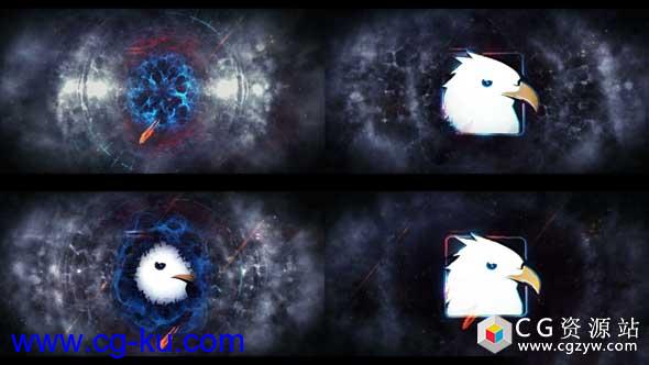AE模板-黑暗充满活力史诗标志Logo展示 Energetic Epic logo的图片1