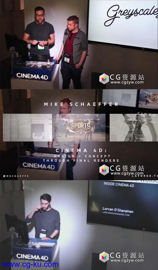 C4D R18电影特效解析制作教程大合集 第五波 NAB 2017 Rewind的图片2