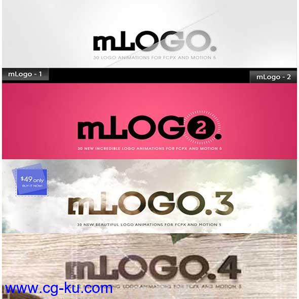 FCPX插件-120组文字标题字幕Logo预设动画MotionVFX mLogo1 2 3 4的图片1