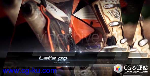 AE模板-体育赛事汽车摩托车比赛开幕式视频片头包装 Motor Sport 2的图片1