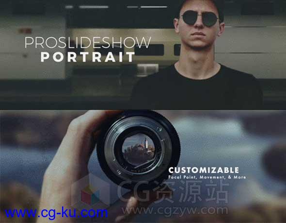 FCPX插件-人像抠图背景合成转换插件 ProSlideshow Portrait+视频教程的图片1