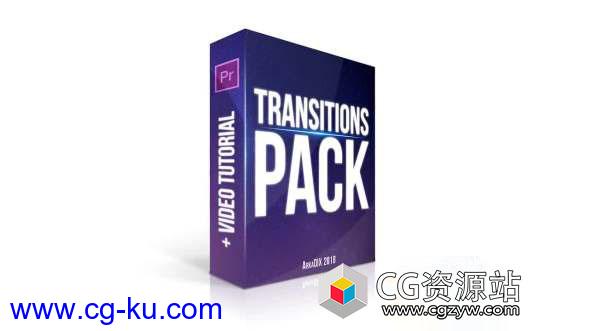 19组动态视频Premiere转场预设 Transitions Pack的图片1