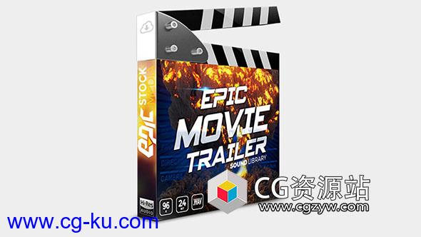 360个高质量史诗电影预告片WAV无损音效库的图片1