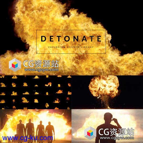 59组火焰爆炸4K特效合成视频素材的图片1