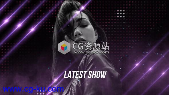 AE模板-最新节目时尚秀人物介绍开场片头 Latest Show的图片1