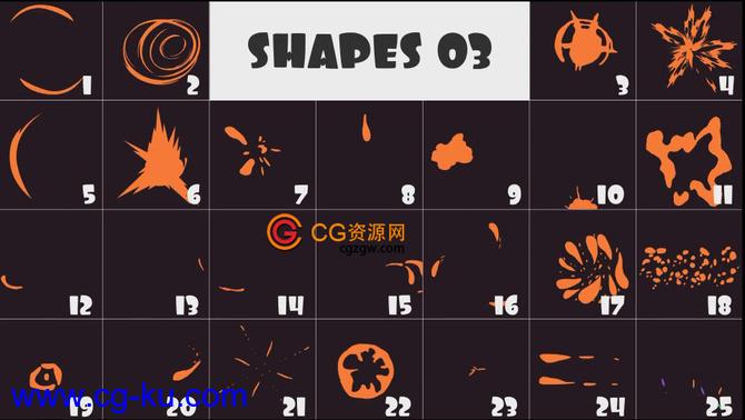 VideoHive 100个二维Motion动态元素包的图片1
