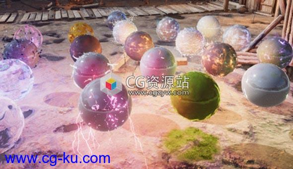 21个Unity网格特效粒子效果 Mesh Effects v1.3.2的图片1