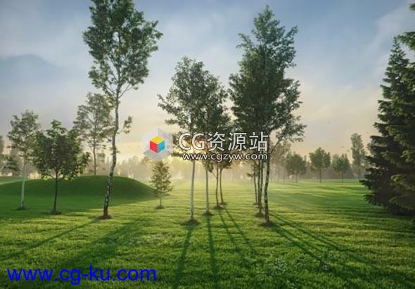 54个3D树木模型Evermotion Archmodels Vol. 176 – Trees的图片1