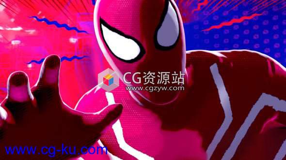 卡通手绘风格蜘蛛侠C4D教程 Cinema 4D – Creating Spider-Man: Into the Spider-Verse’ Style Toon Shader Tutorial的图片1