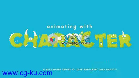 创意卡通文字MG动画AE教程 Skillshare – Creating and Rigging your character in After Effects的图片1