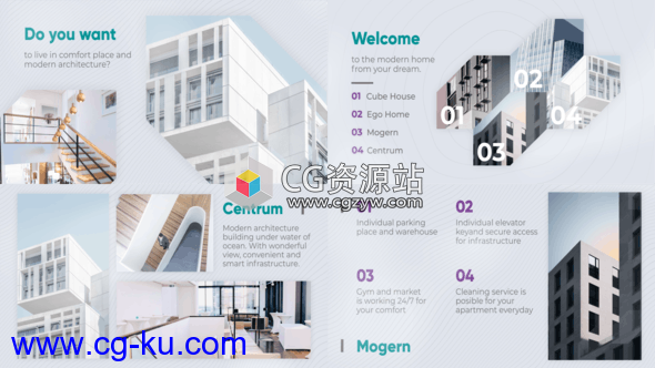 AE模板-公司企业房地产介绍 Realty Presentation的图片1