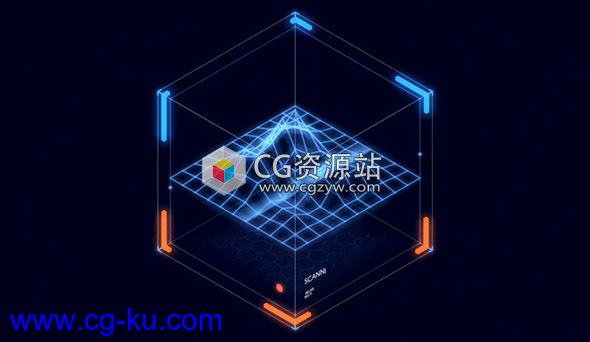 C4D制作动态科幻HUD元素教程Cinema 4D – Dynamic Sci-Fi HUD Element Tutorial的图片1