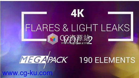 190组4K唯美漏光耀斑光效叠加视频素材的图片1