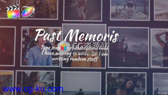 FCPX模板-旅游回忆相册照片墙开场片头预设的图片1
