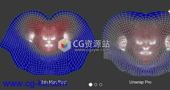 3DS MAX展UV贴图插件 Unwrap Pro For 3DS MAX 2009 – 2020 + 使用教程的图片1