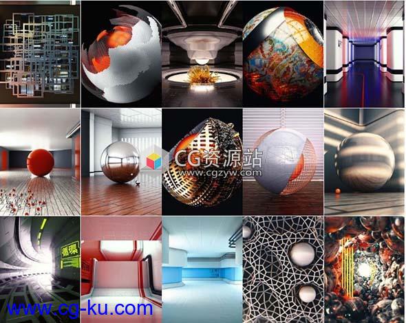 301个C4D物理渲染器项目文件Cinema4D模型包Win/Mac的图片6