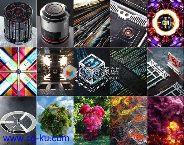 355个C4D Octane渲染器项目文件Cinema4D模型包Win/Mac的图片5