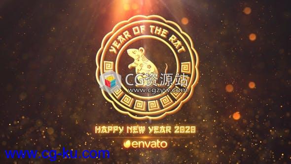 AE模板-中国新年鼠年包装片头 Chinese New Year 2020的图片1