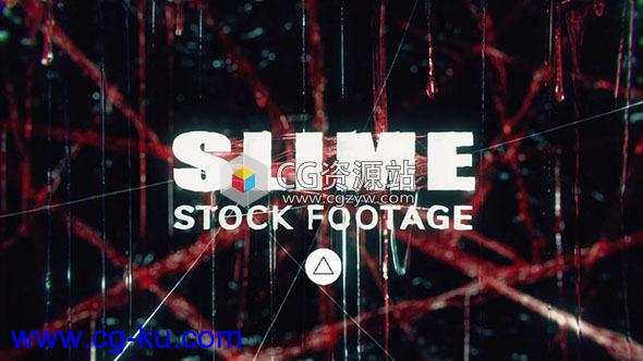 78个高质量粘液流体科幻生物设计特效合成视频素材的图片1