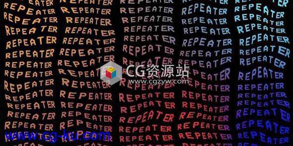 FCPX插件+PR模板-35组文字视频重复拼贴预设动画的图片1