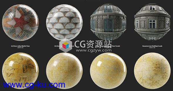 30组高品质Substance材质预设 sbs与sbsar文件格式的图片1