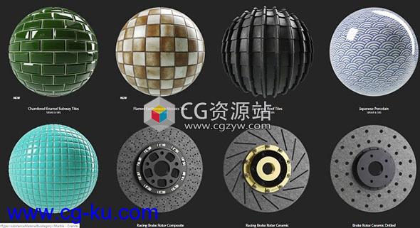 30组高品质Substance材质预设 sbs与sbsar文件格式 02的图片1