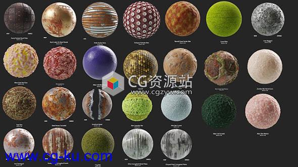 30组高品质Substance材质预设 sbs与sbsar文件格式 05的图片1