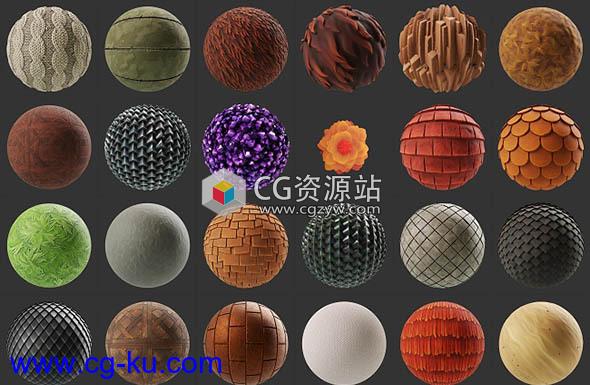 30组高品质Substance材质预设 sbs与sbsar文件格式 06的图片1