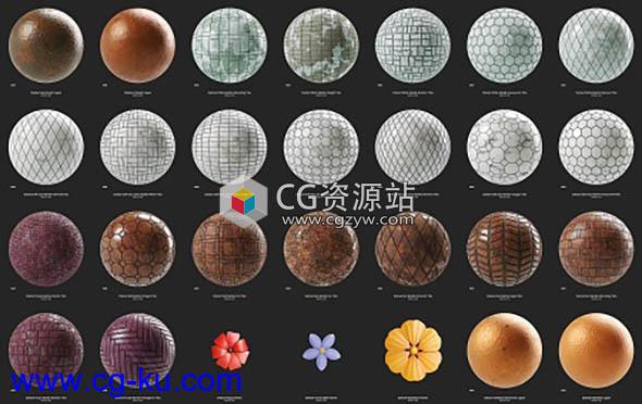 39组风格化高品质Substance材质预设 sbs与sbsar文件格式 10的图片1