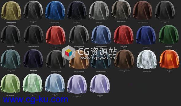 29组布料笔刷Substance材质预设 sbsar文件格式 12的图片1