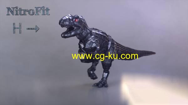 物体依附另一个物体组成分布排列C4D插件 Nitro4D NitroFit v1.0 R23 Win/Mac的图片1