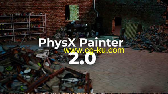 3DS MAX画笔绘制物体填充放置插件 PhysX Painter v2.0+使用教程的图片1