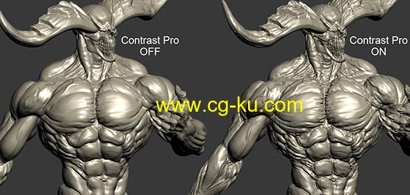 3DS MAX模型增强细节插件 Contrast Pro V1.0的图片1