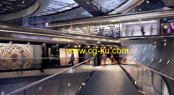 32组高质量商店博览展馆3D模型 Archmodels vol. 206的图片1