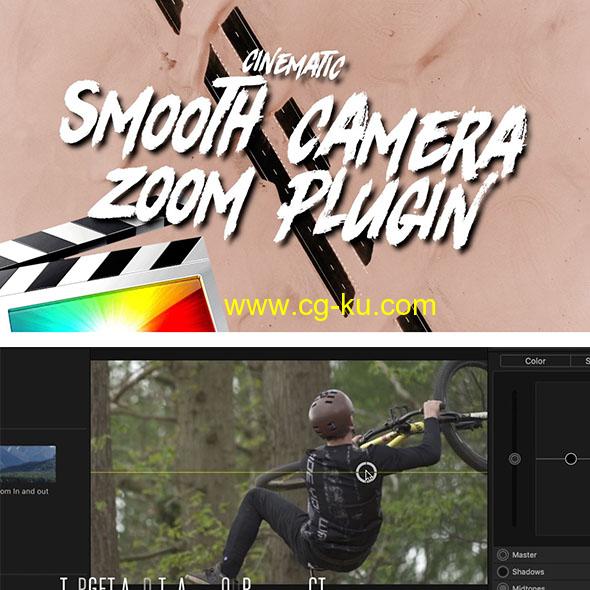 FCPX插件-12个摄像机目标点平滑变焦缩放效果 Smooth Camera Zooms的图片1