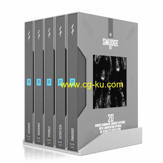 5套划痕瑕疵锈迹灰度贴图材质素材 TFM Greyscale Kits Bundle的图片1