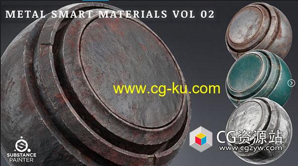 25种Substance高精细金属智能材质预设 spsm格式的图片1