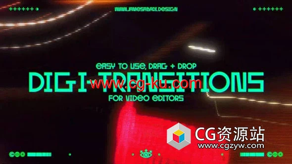 50组4K炫光闪光转场视频素材 Digi-Transitions 4K的图片1