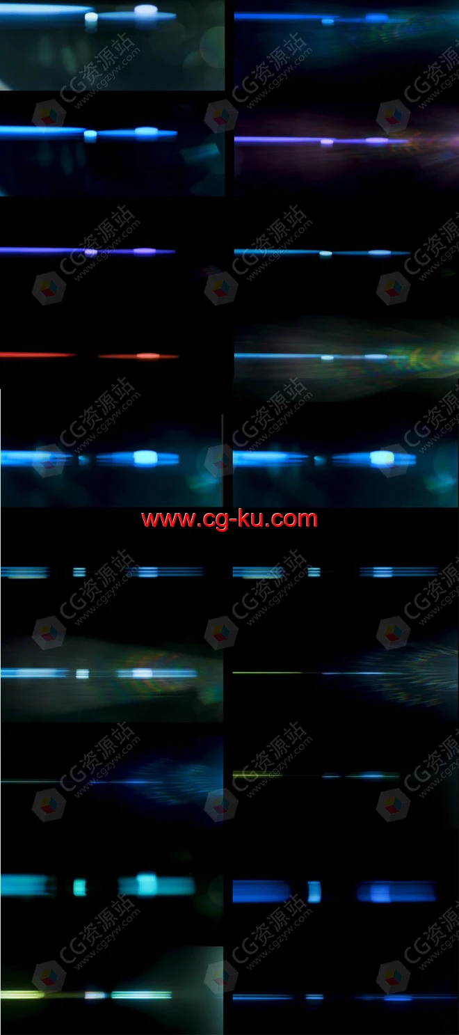 28组4K镜头耀斑漏光光效特效合成视频素材的图片2