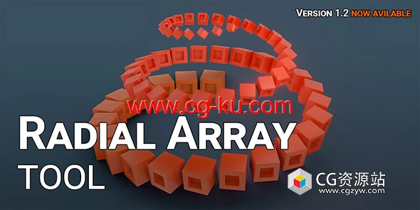 圆环形径向阵列工具Blender插件 Radial Array Tool v1.2.4的图片1