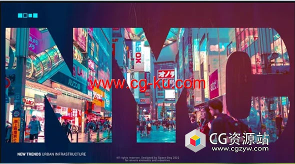 AE模板-现代城市宣传 Intro Modern City的图片1